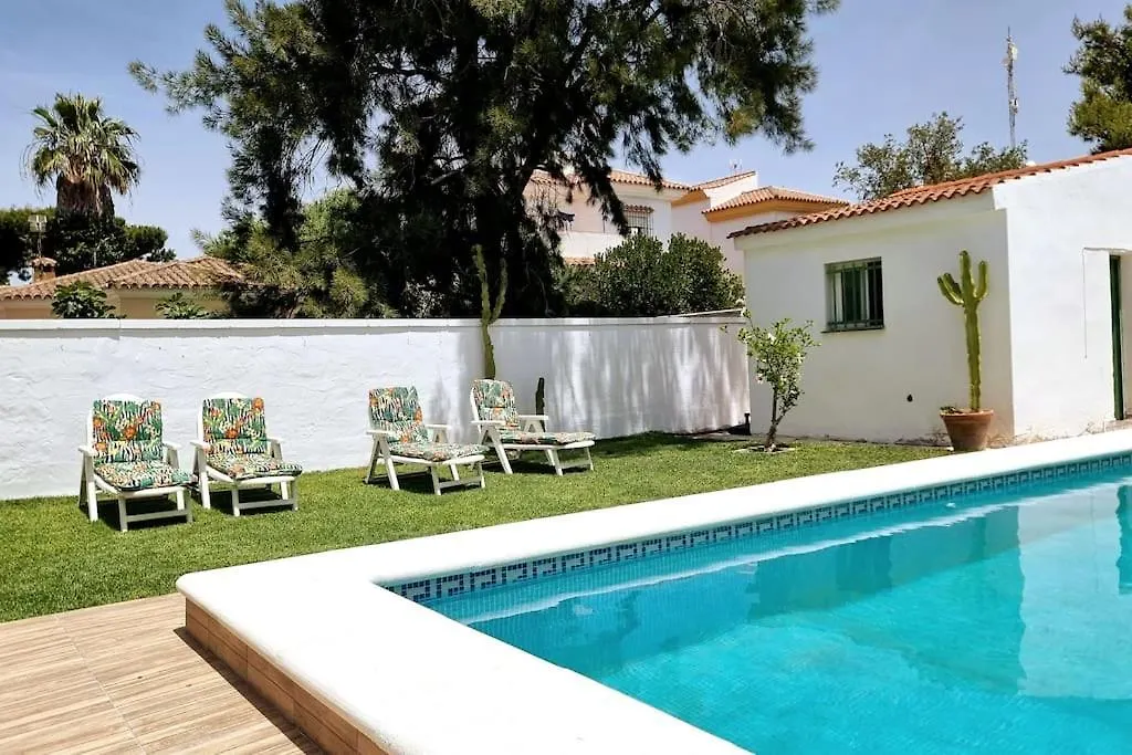 Villa Tranquilidad Y Relax, Chalet Privado Piscina Jardin Bbq, Chiclana de la Frontera